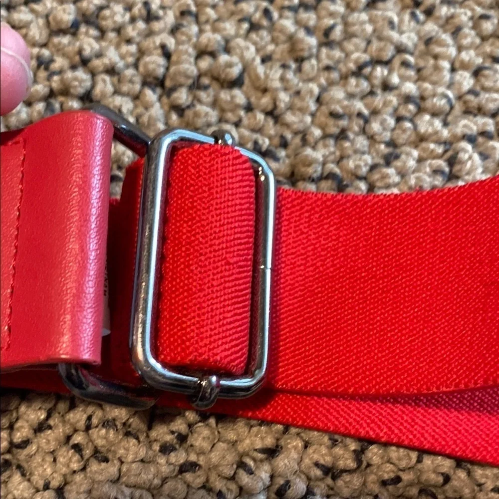 Nike Vibrant Adjustable Red Belt for Baseball or Softball